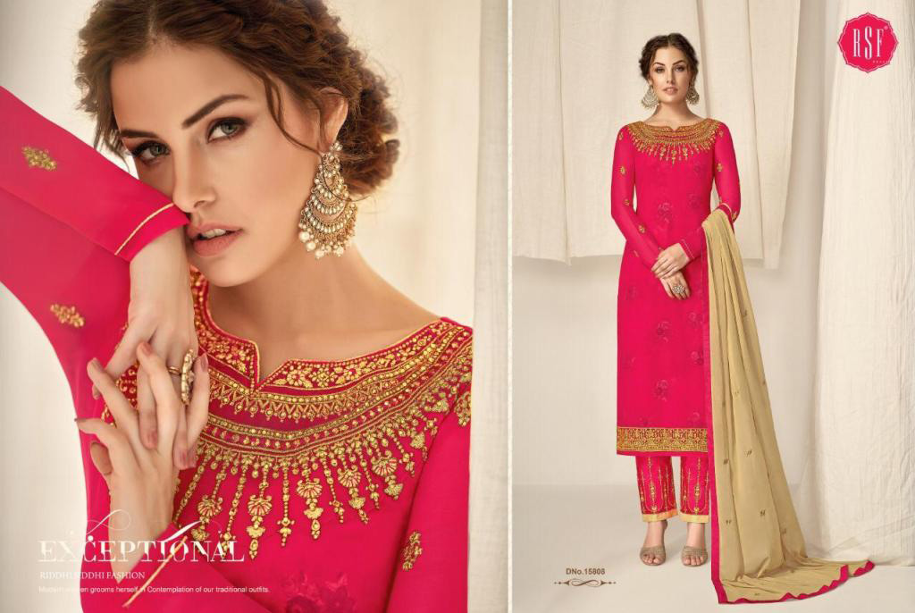 Rsf Rolex Vol 6 Georgette Long Suits Collection Rsf Rolex Vol 6 Georgette Long Suits Collection